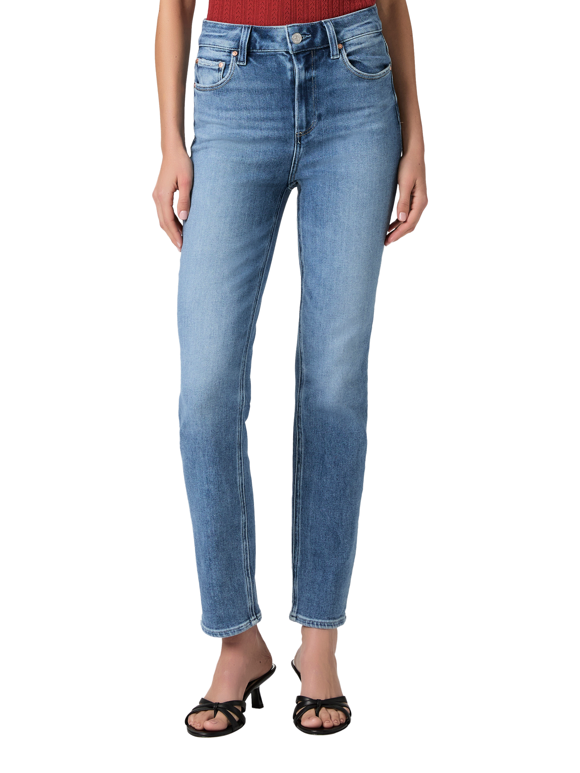 Product image 2 of 4, which shows PAIGE Gemma Cropped Jeans, Showtime, 24