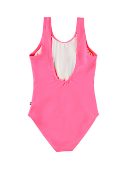 Molo Kids' Nika Sequin Face Swimsuit, Pink Face - view 2, Pink Face