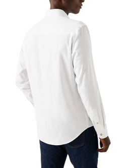 Eton Cotton Regular Fit Oxford Shirt - view 2, White