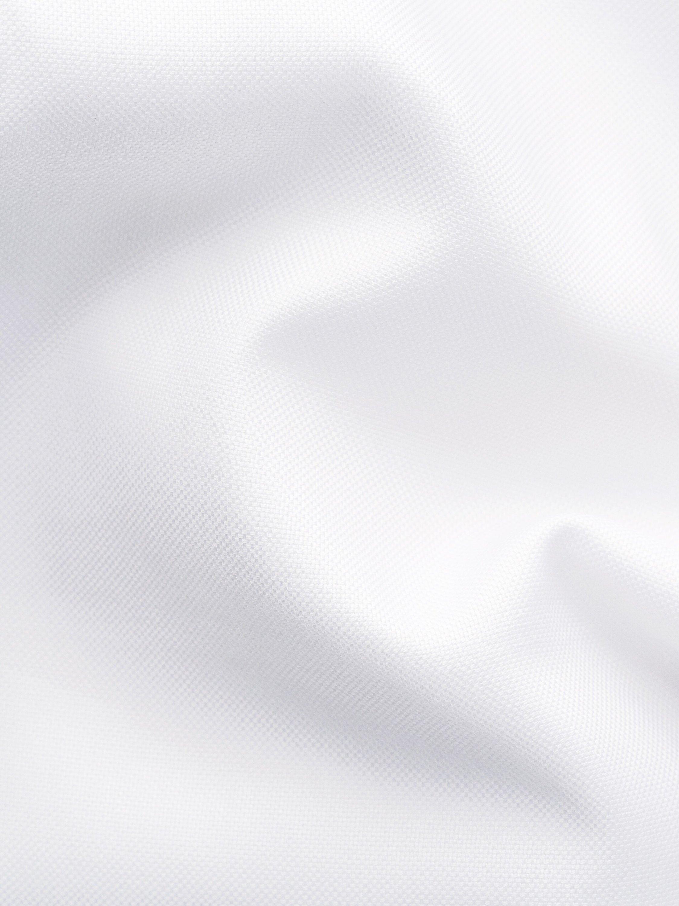 Product image 7 of 8, which shows Eton Cotton Regular Fit Oxford Shirt, White, S