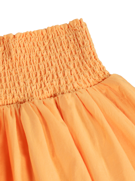 Molo Kids' Brenna Tiered Skirt, Cantaloupe - view 2, Cantaloupe