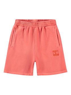Molo Kids' Ador Cotton Shorts, Red - view 2, Red