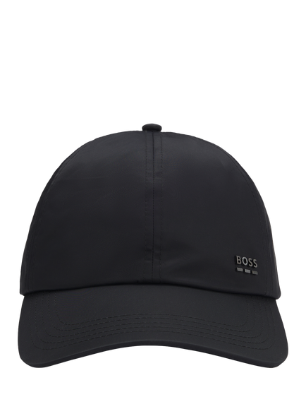 BOSS Logo Baseball Cap, Black, Black
