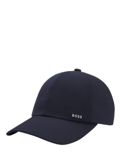 BOSS Zed Wool Rich Baseball Cap, Dark Blue, Dark Blue