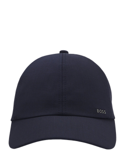 BOSS Zed Wool Rich Baseball Cap, Dark Blue - view 2, Dark Blue