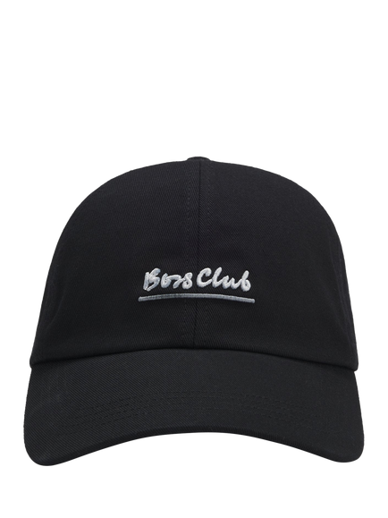 BOSS Derrel Logo Baseball Cap, Black - view 2, Black