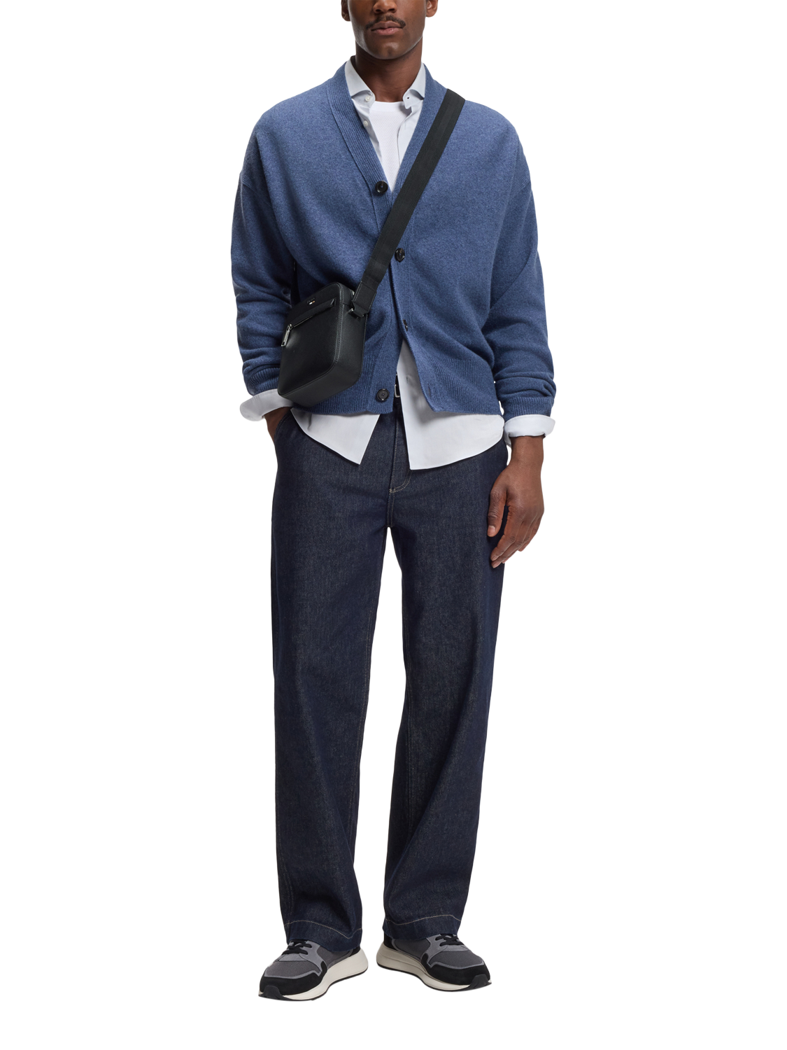 Product image 6 of 7, which shows BOSS Ray Crossbody Bag, Black