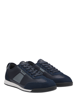 HUGO BOSS BOSS Trainers, Open Blue - view 2, Open Blue