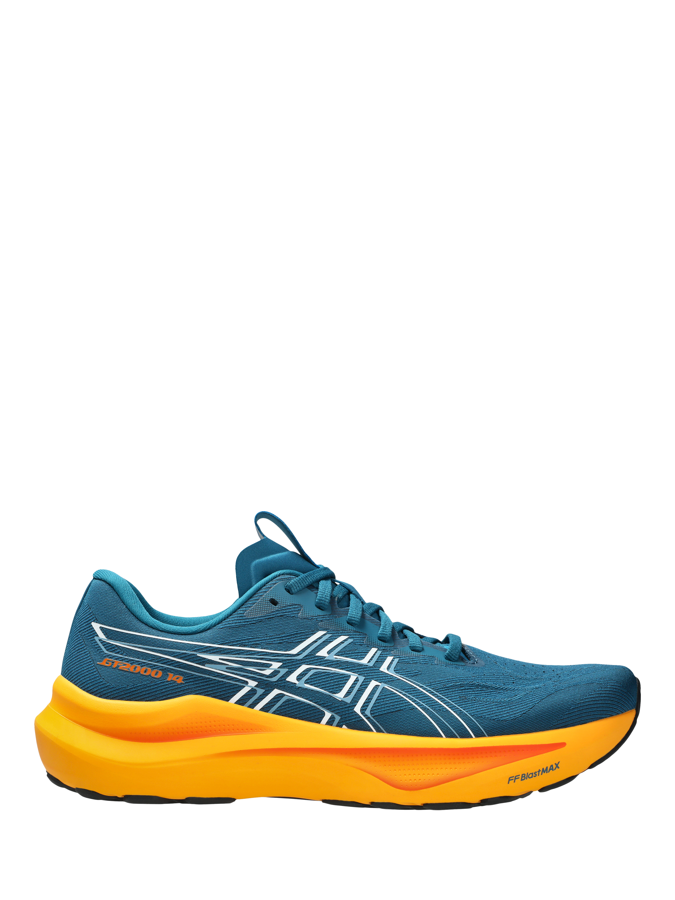 Product image 1 of 8, which shows ASICS Men's GT-2000 14 Running Shoes, Blue Multi Blue, 7
