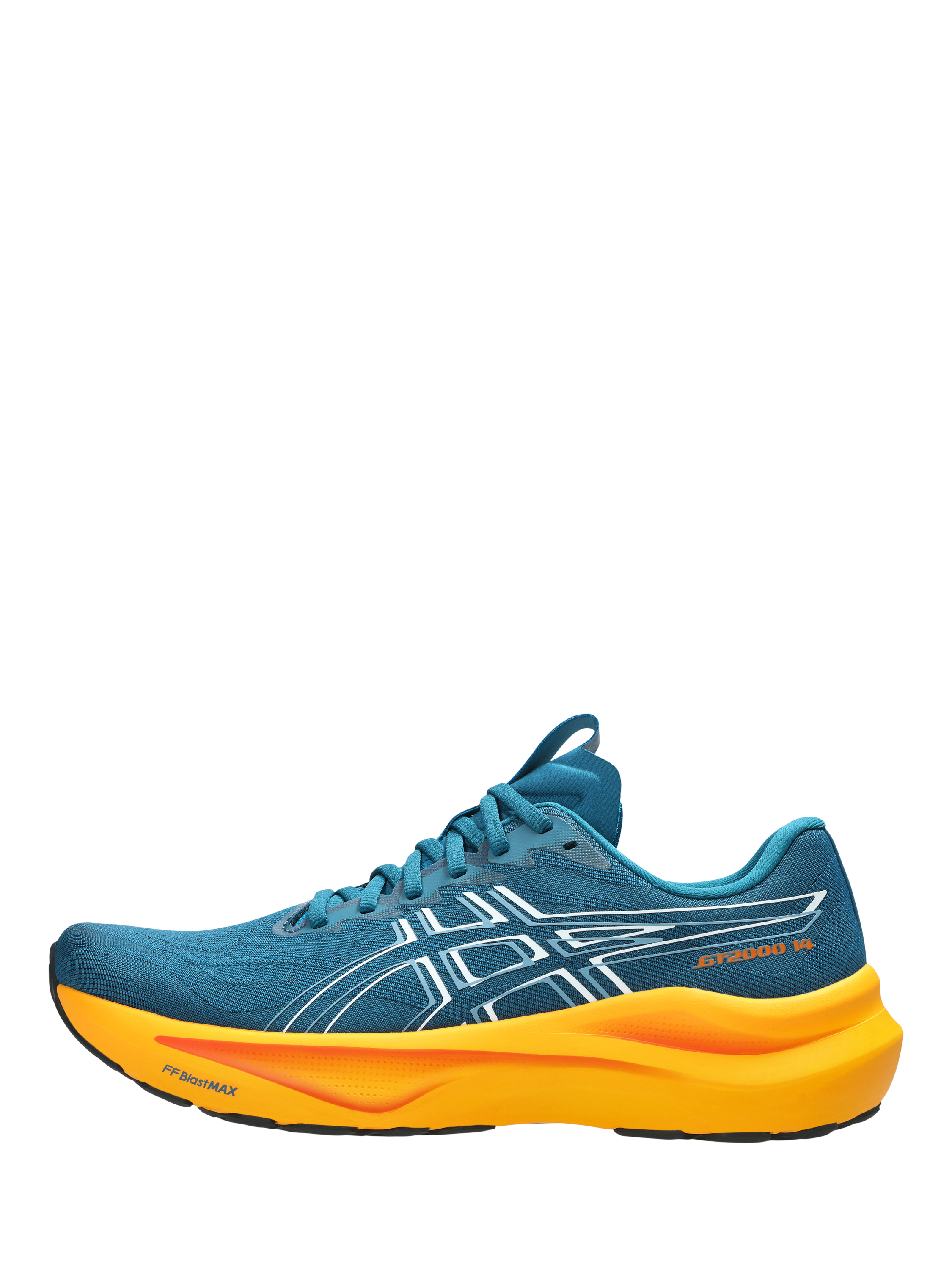 Product image 4 of 8, which shows ASICS Men's GT-2000 14 Running Shoes, Blue Multi Blue, 7