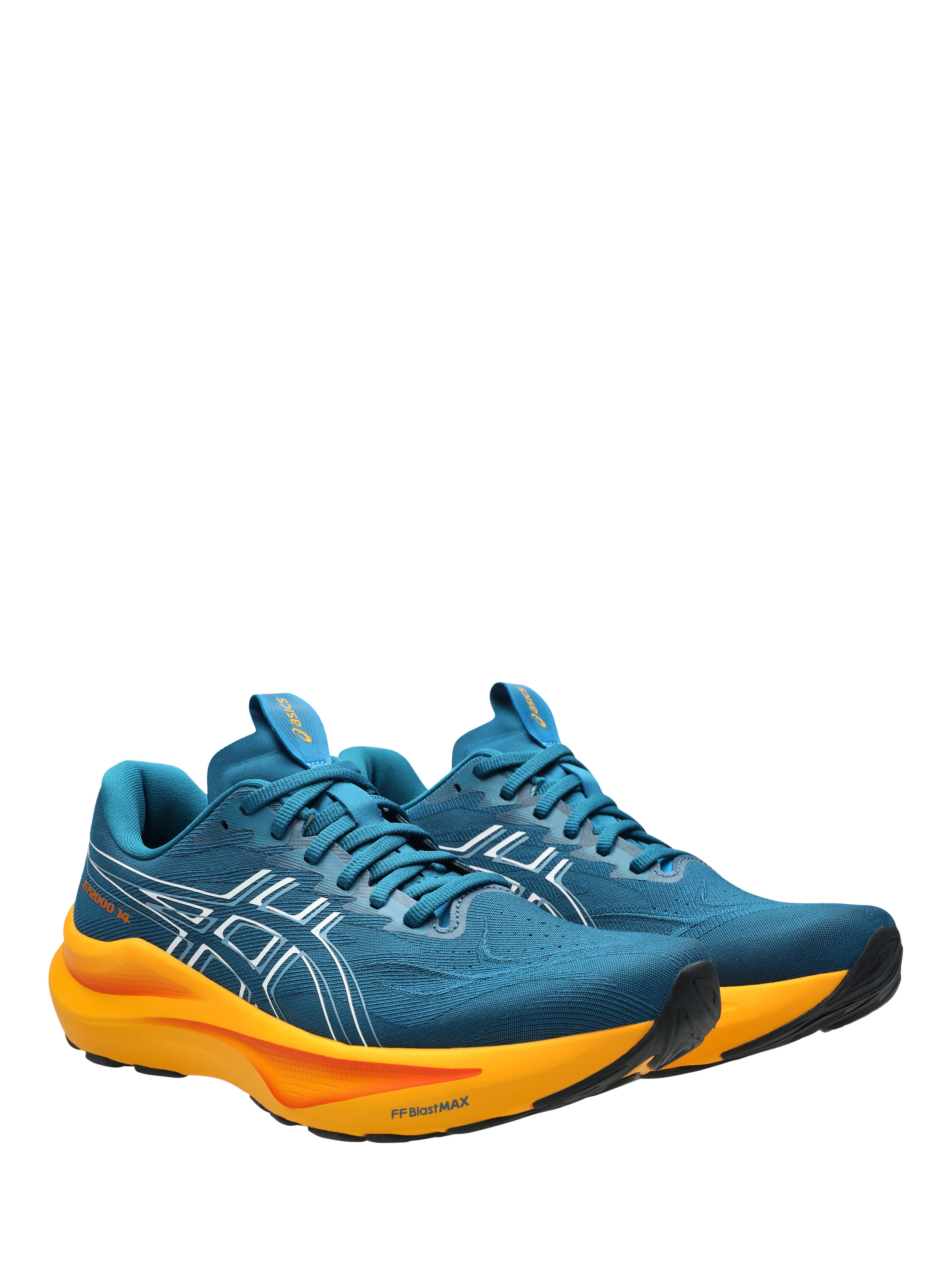 Product image 5 of 8, which shows ASICS Men's GT-2000 14 Running Shoes, Blue Multi Blue, 7