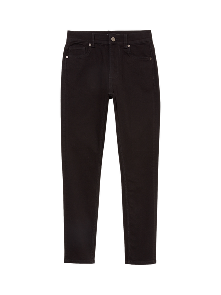 SISLEY Slim Fit Stretch Jeans, Black, Black