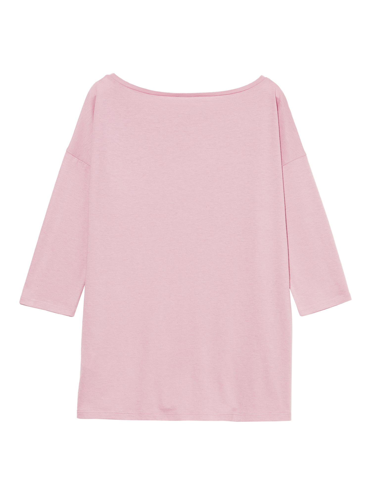 Product image 2 of 2, which shows SISLEY Boat Neck 3/4 Sleeve Top, Antique Rose, L