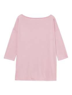 SISLEY Boat Neck 3/4 Sleeve Top - view 2, Antique Rose