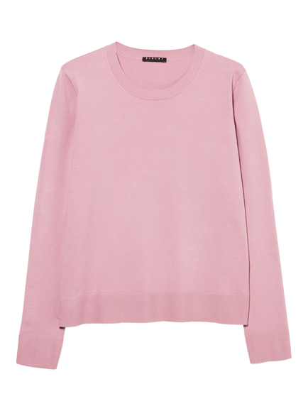 SISLEY Crew Neck Jumper, Antique Rose