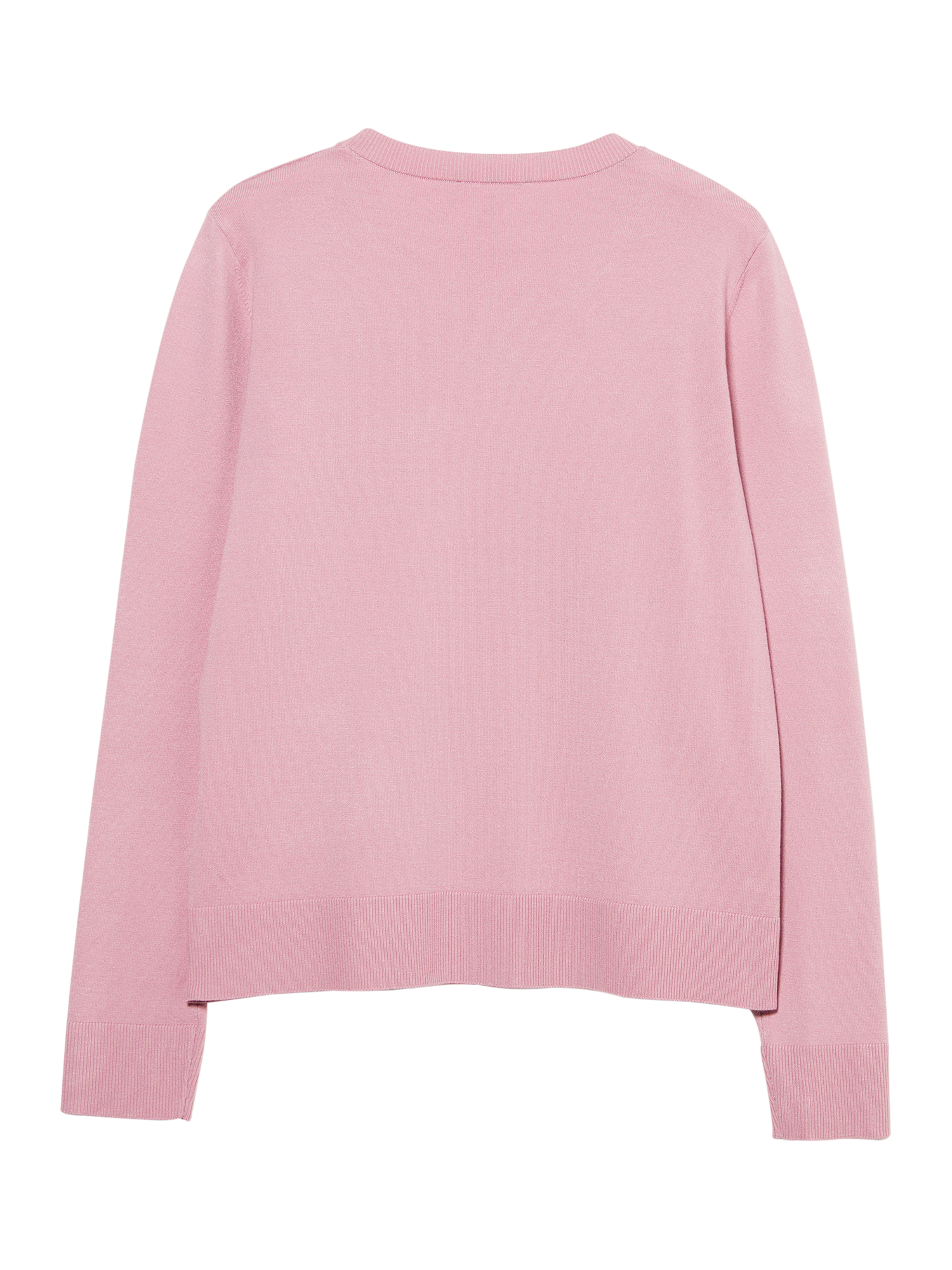 Product image 2 of 2, which shows SISLEY Crew Neck Jumper, Antique Rose, XS