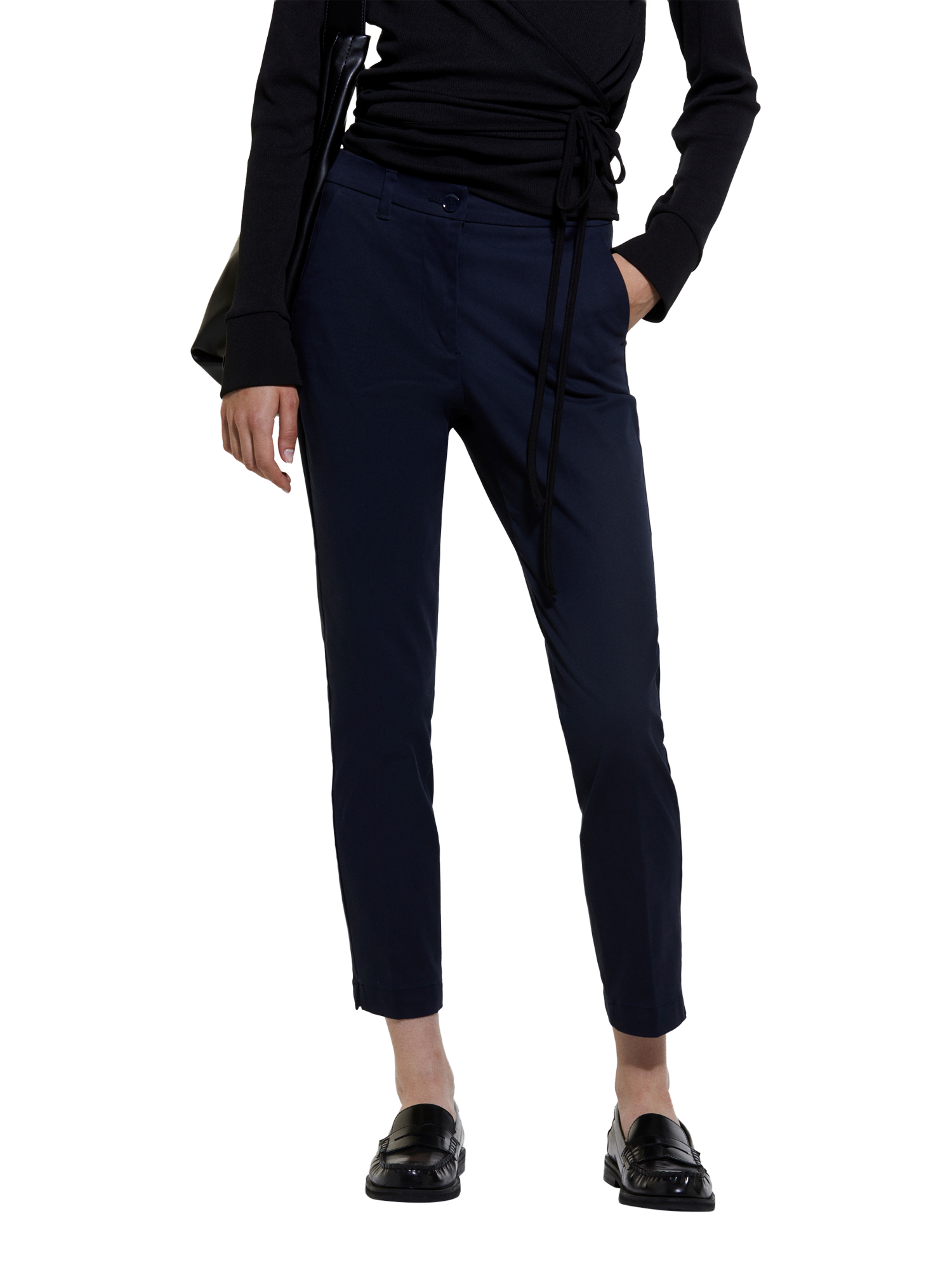 Product image 1 of 5, which shows SISLEY Slim Fit Chinos, Blue, 8