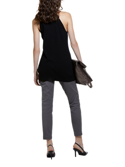 SISLEY Slim Fit Chinos - view 2, Dark Grey