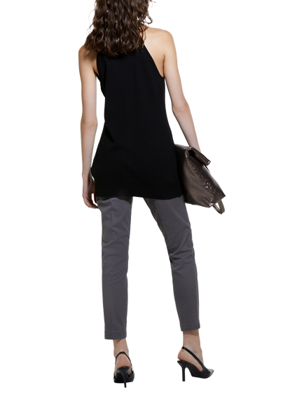 SISLEY Slim Fit Chinos - view 2, Dark Grey