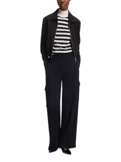 BOSS Jocalena Bomber Jacket, Black - view 2, Black