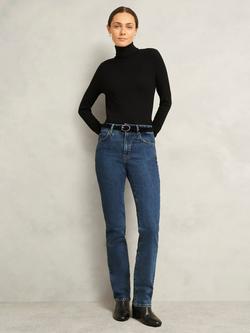 Hobbs Meera Woven Suede Belt - view 2, Black