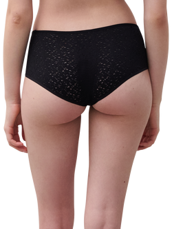 Chantelle Norah Floral Hipster Knickers - view 2, Black