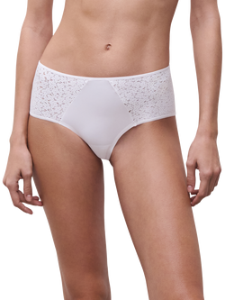 Chantelle Norah Floral Hipster Knickers, White