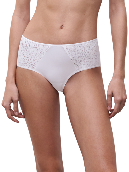 Chantelle Norah Floral Hipster Knickers, White