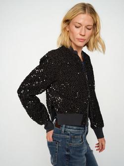 MOS MOSH Cate Lala Bomber Jacket, Phantom - view 2, Phantom