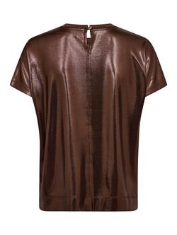 MOS MOSH Nivola Metallic T-Shirt, Bracken - view 2, Bracken