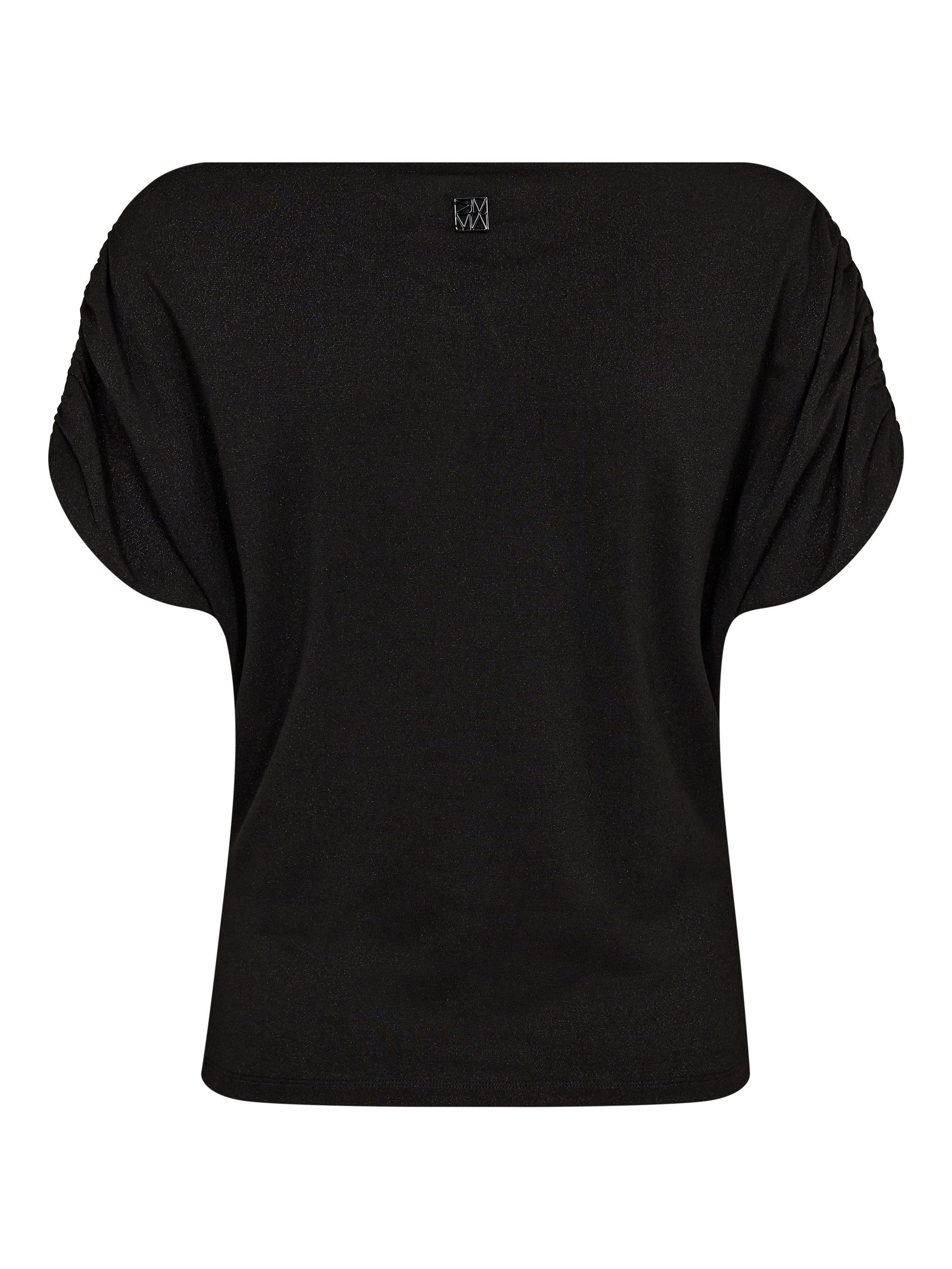 Product image 4 of 4, which shows MOS MOSH Shima Cowl Neck Top, Black, XL