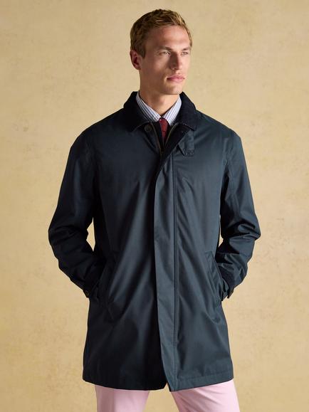 Joules Sandford Waterproof Raincoat, Navy, Navy