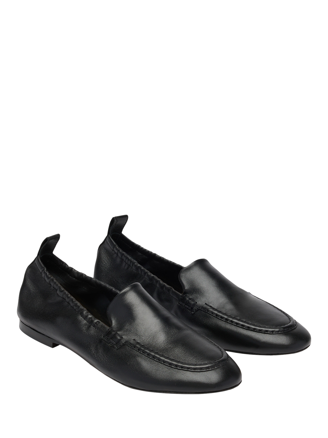 Product image 2 of 4, which shows Russell & Bromley Tabley Loafer Leather Clean Loafers, Black, 3