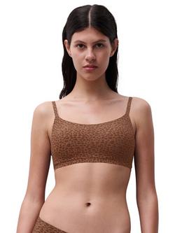 Chantelle Soft Stretch Padded Bralette, Wild Brown