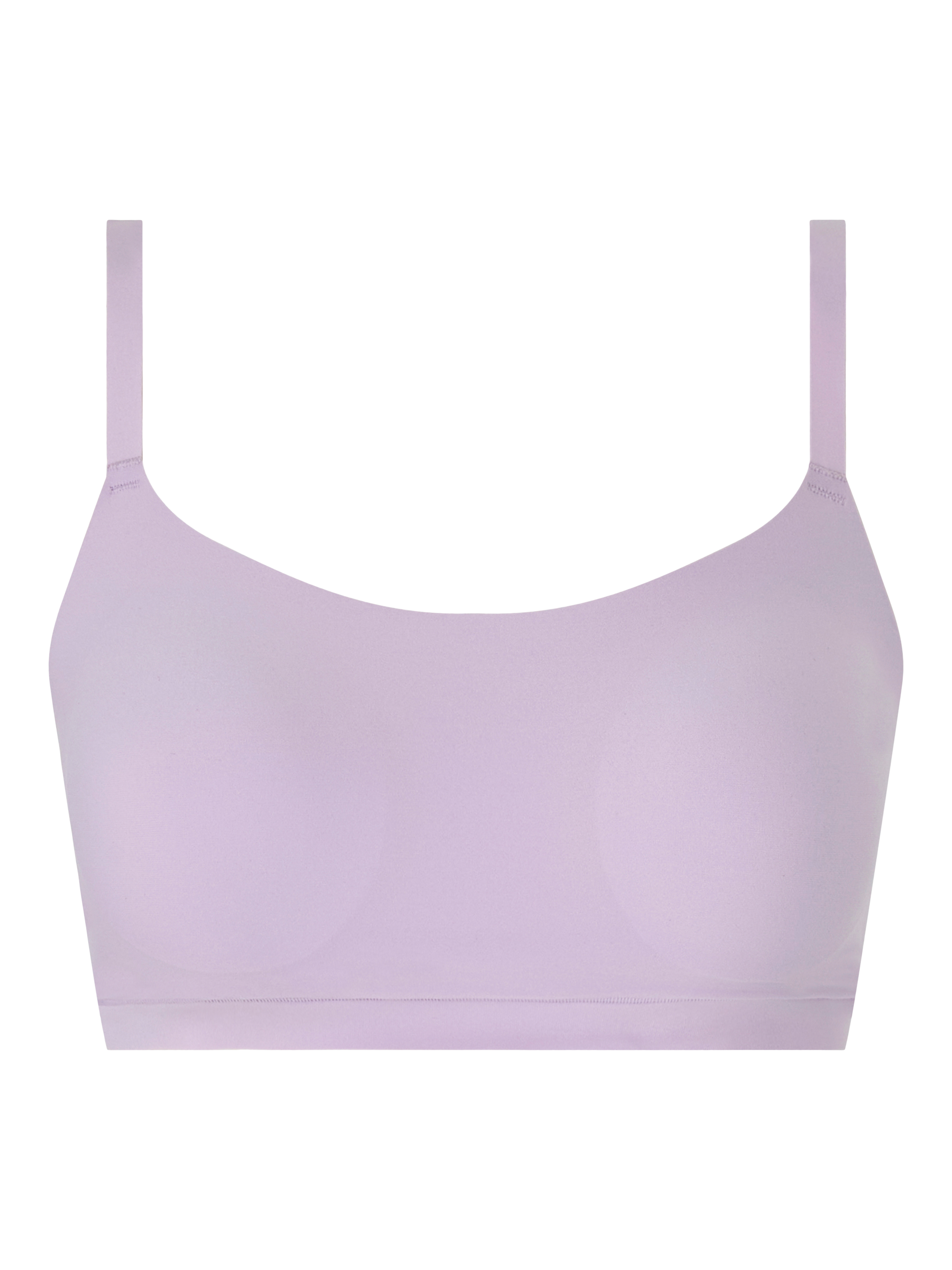 Product image 4 of 4, which shows Chantelle Soft Stretch Padded Bralette, Lilac, XS-S