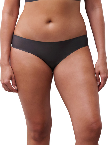 Chantelle Soft Stretch Bikini Knickers, Carbon