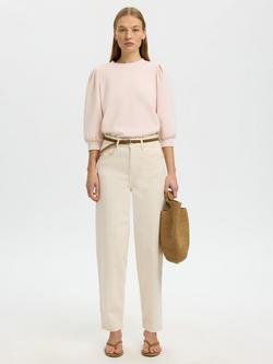 Selected Tenny 3/4 Sweat Top, Pale Dogwood, Pale Dogwood