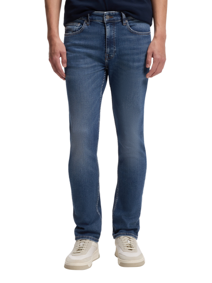 HUGO BOSS BOSS Delaware Slim Fit Jeans, Bright Blue, Bright Blue
