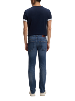 HUGO BOSS BOSS Delaware Slim Fit Jeans, Bright Blue - view 2, Bright Blue