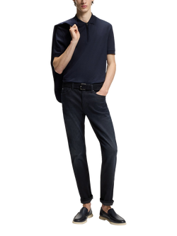 HUGO BOSS BOSS Delaware Slim Fit Jeans - view 2, Dark Blue