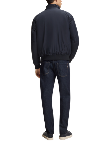 BOSS Water Repellent Windbreaker Jacket, Dark Blue - view 2, Dark Blue