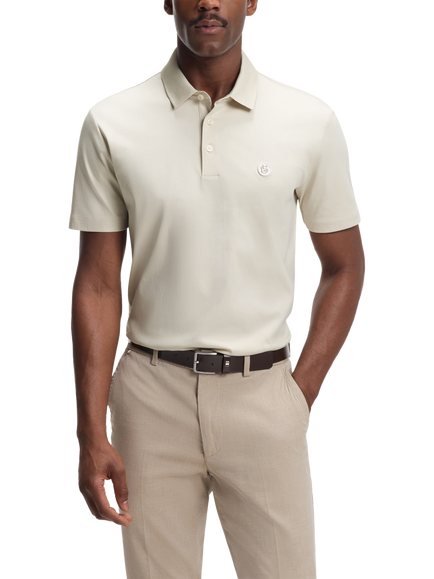 HUGO BOSS BOSS Cotton Polo Shirt, Open White