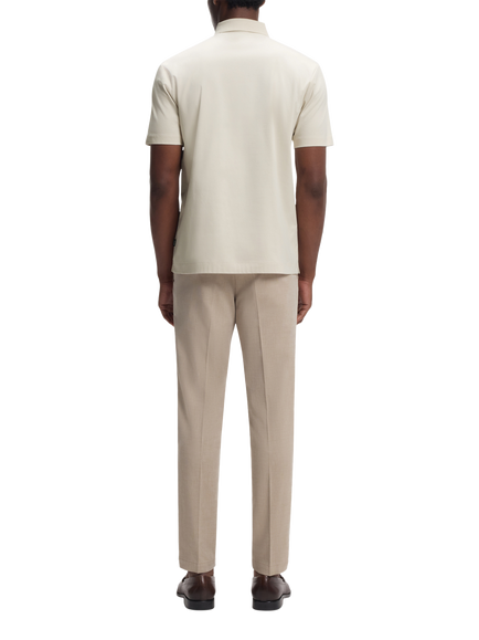 HUGO BOSS BOSS Cotton Polo Shirt - view 2, Open White