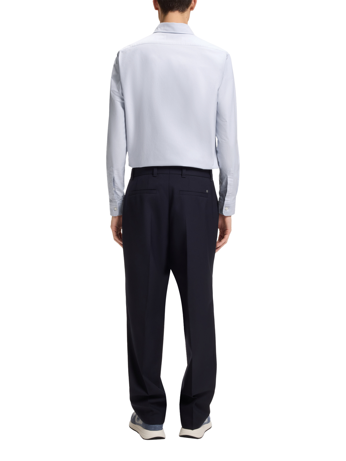 Product image 2 of 6, which shows BOSS Heritage Cotton Regular Fit Shirt, Light Purple, M