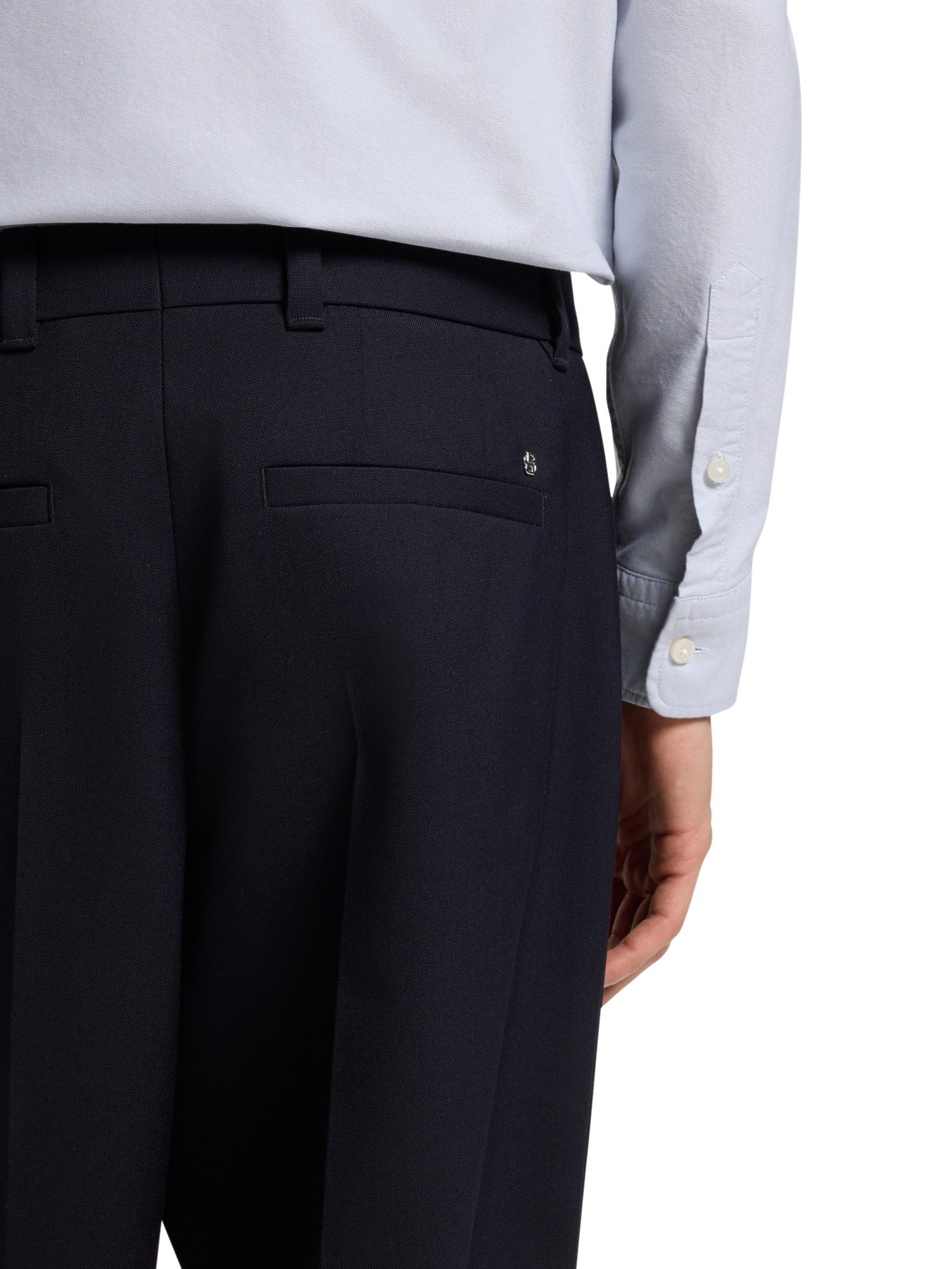 Product image 5 of 6, which shows BOSS Heritage Cotton Regular Fit Shirt, Light Purple, M