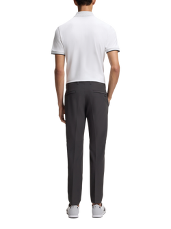 HUGO BOSS BOSS Commuter Slim Fit Trousers, Dark Grey - view 2, Dark Grey