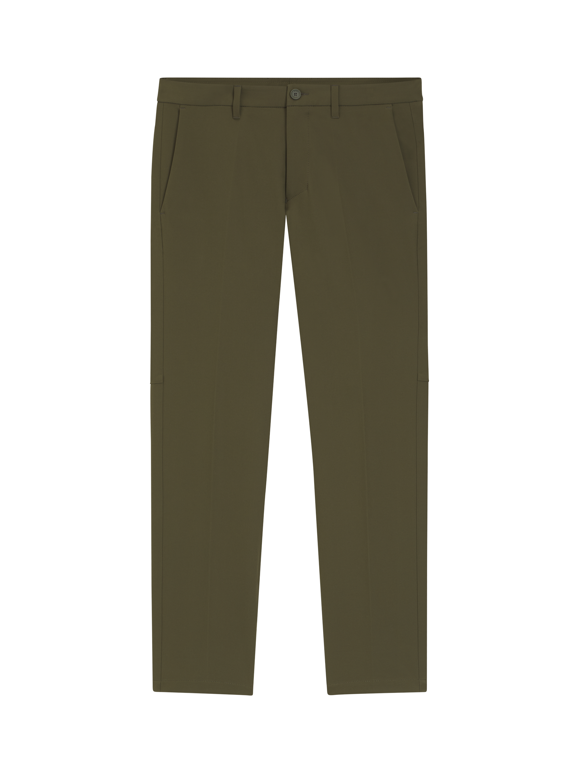 Product image 4 of 6, which shows BOSS Slim Fit Tailored Trousers, Open Green, 32R