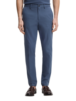 HUGO BOSS Slim Fit Cotton Blend Chinos, Open Blue, Open Blue