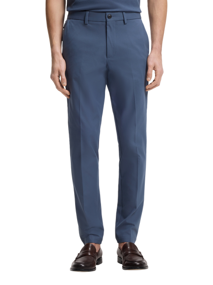 HUGO BOSS Slim Fit Cotton Blend Chinos, Open Blue, Open Blue