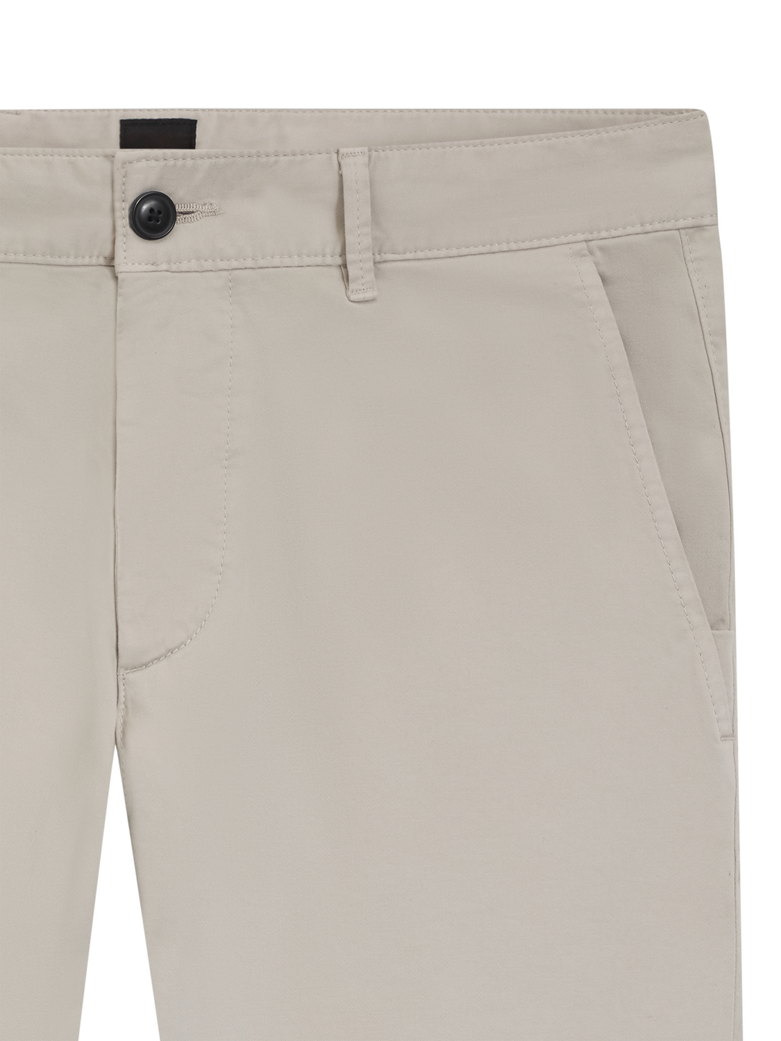 Product image 6 of 6, which shows HUGO BOSS Slim Fit Stretch Cotton Chinos, Open Grey, 36S